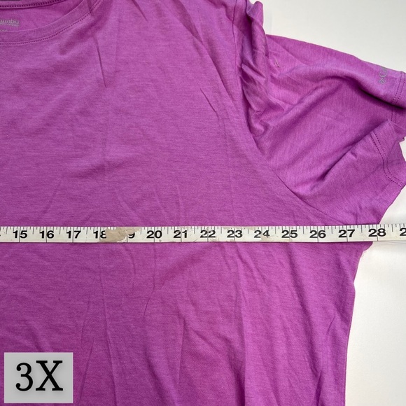 Columbia Purple “Bluebird Day” Relaxed Crewneck Tee Shirt, Multiple Sizes, NWT!! - Picture 10 of 11